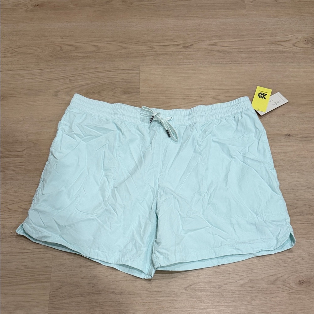 NWT All In Motion XL Light Blue Swim Shorts